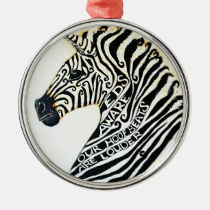 Ornamento de lujo del navidad del EDS