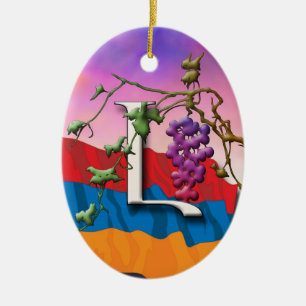 Ornamento de "Lyun" de las iniciales del alfabeto