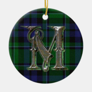 Ornamento de MacCallum Plaid Monograma