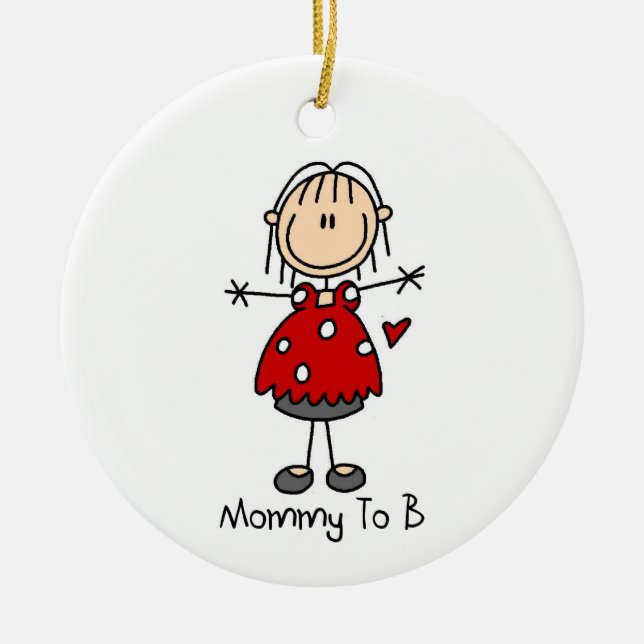 Ornamento De Mami To B Keepsake (Frente)
