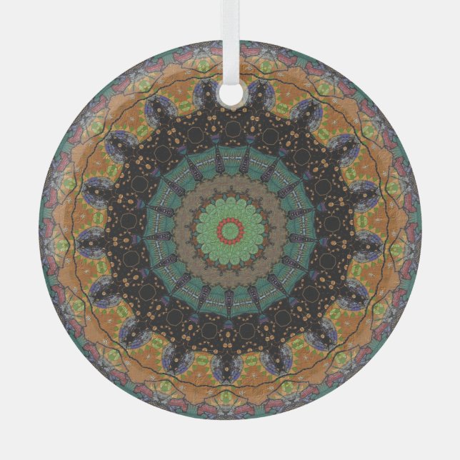 Ornamento de Mandala (Anverso)