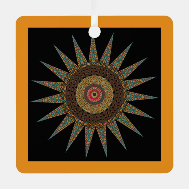Ornamento de Mandala (Anverso)