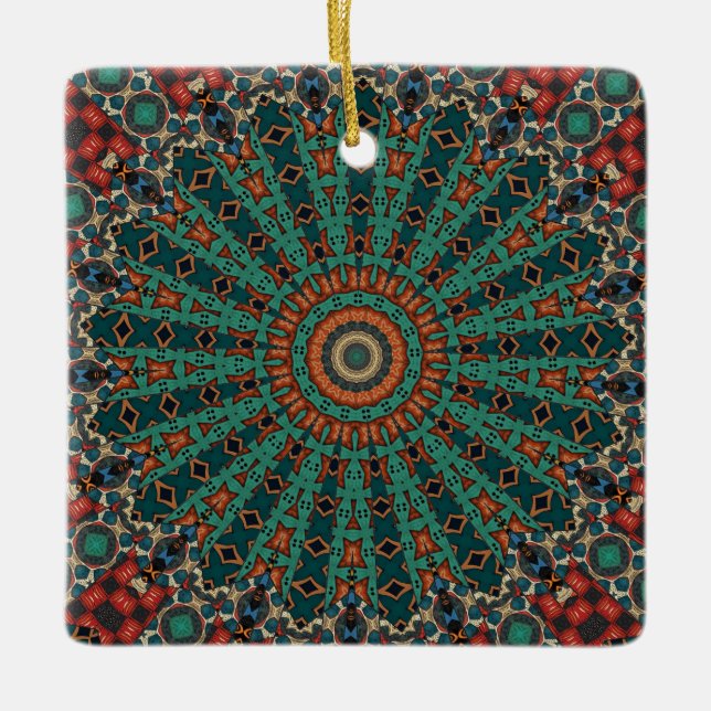 Ornamento de Mandala (Anverso)