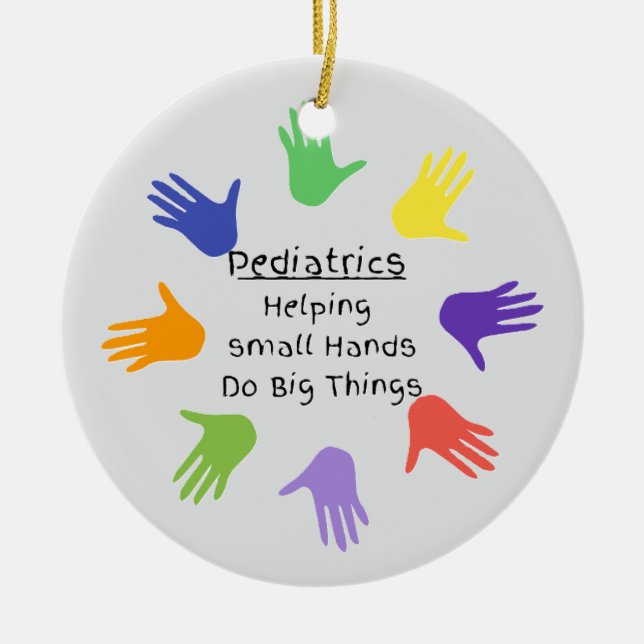 Ornamento de manos pequeñas (Frente)