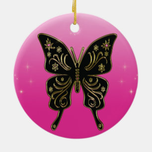 Ornamento de mariposa