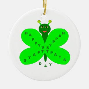 Ornamento de mariposa del Día de los Patrocinadore