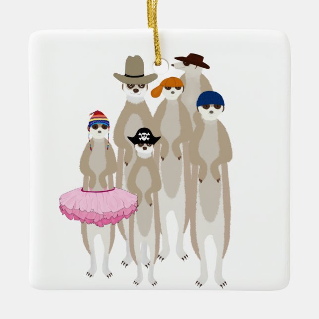 Ornamento de Meerkats (Anverso)