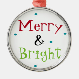 Ornamento de merry y Bright