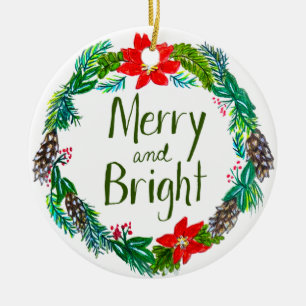 Ornamento de merry y Bright