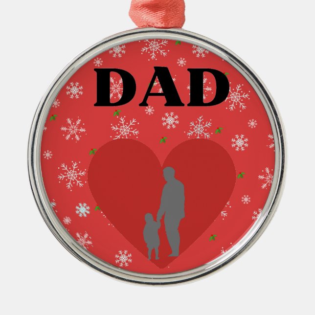 Ornamento de mi papá (Frente)