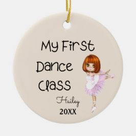 Ornamento de mi primera clase de baile
