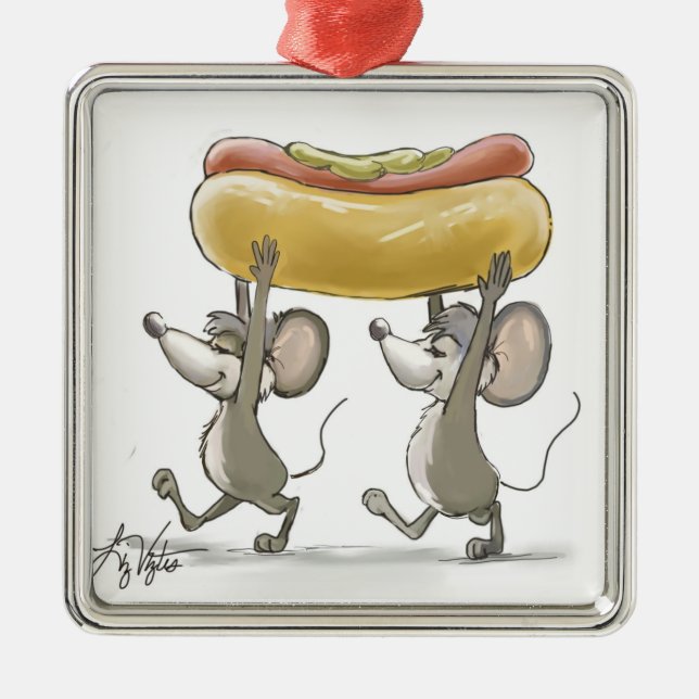 Ornamento de Mic & Mac en Picnic Premium Square (Frente)