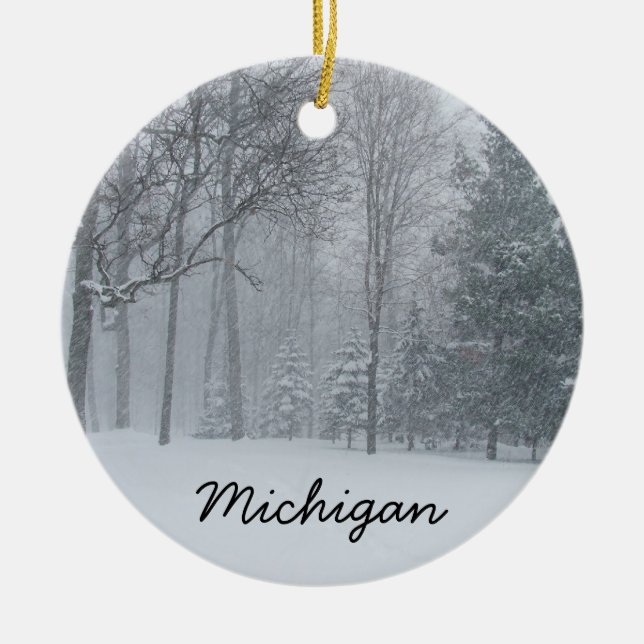 Ornamento de Michigan (Frente)
