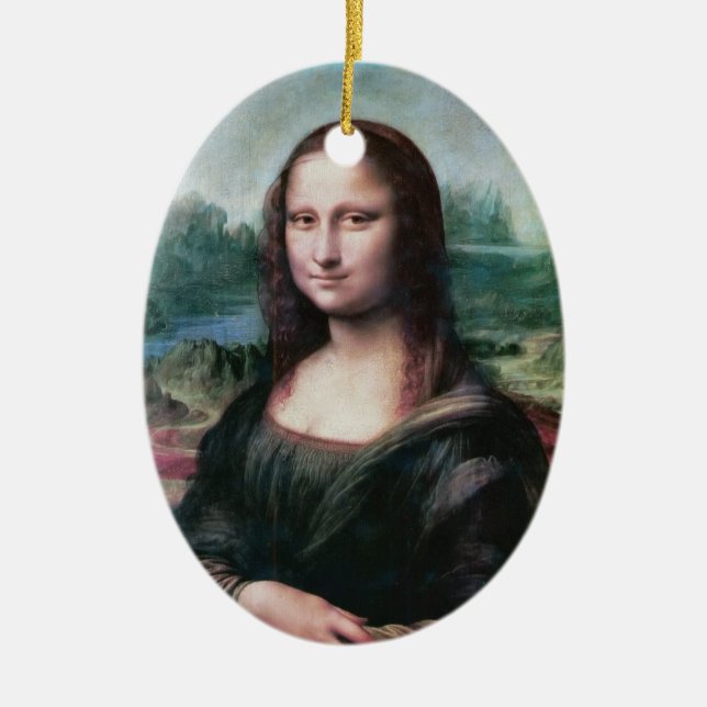 Ornamento de Mona Lisa (Frente)