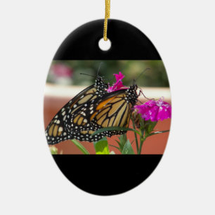 Ornamento de monarcas #1-oval