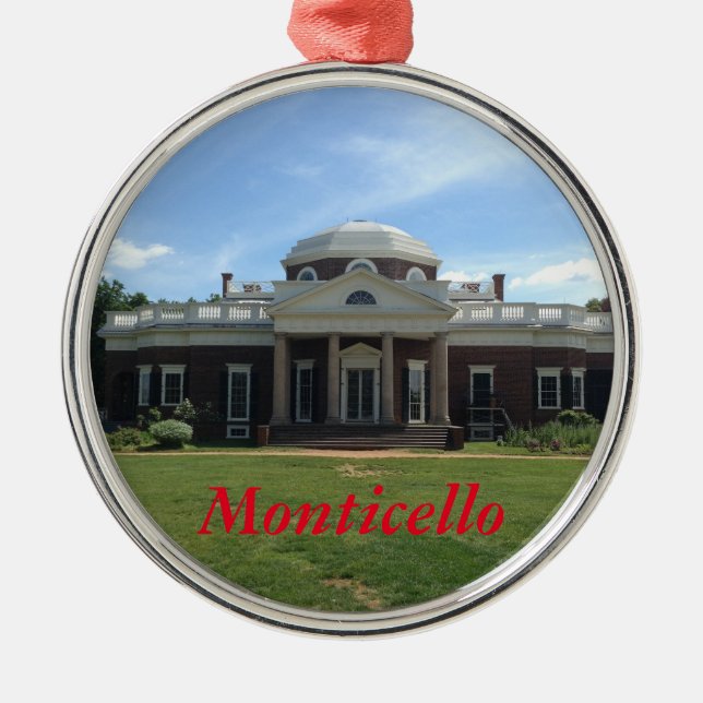 Ornamento de Monticello de Jefferson (Frente)