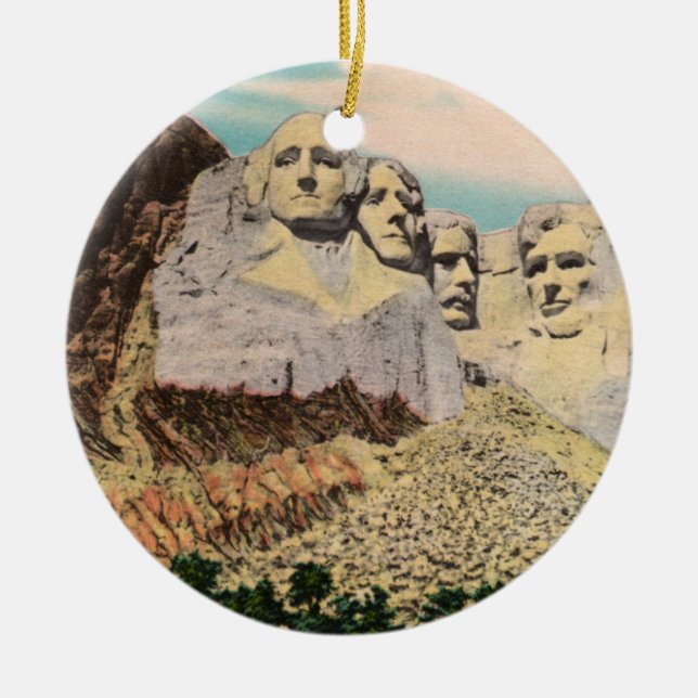 Ornamento de Mount Rushmore (Frente)