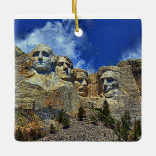 Ornamento de Mount Rushmore Dakota del Sur