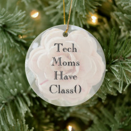 Ornamento de música de tecnología clásica de mamá