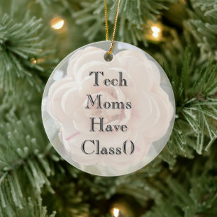 Ornamento de música de tecnología clásica de mamá