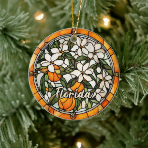 Ornamento de Naranjas de Florida