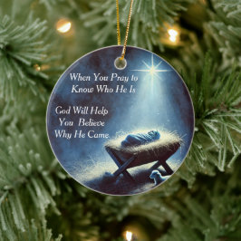 Ornamento de Natividad del Niño Jesús