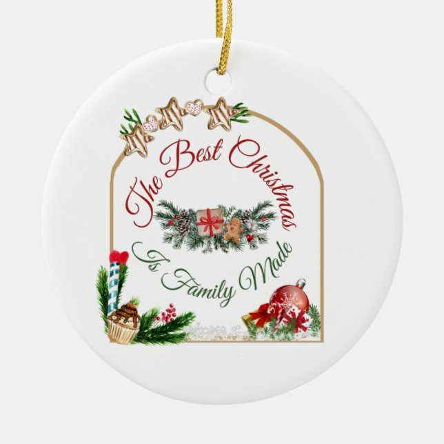 Ornamento de Navidad (Frente)