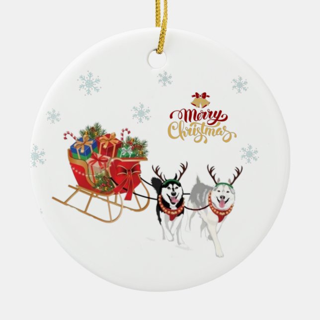 Ornamento de Navidad (Frente)