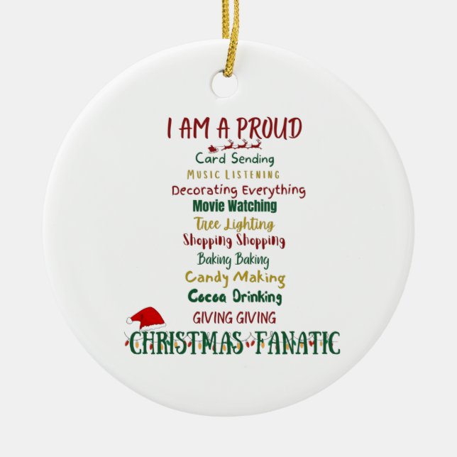 Ornamento de Navidad (Frente)