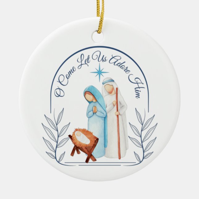 Ornamento de Navidad (Frente)