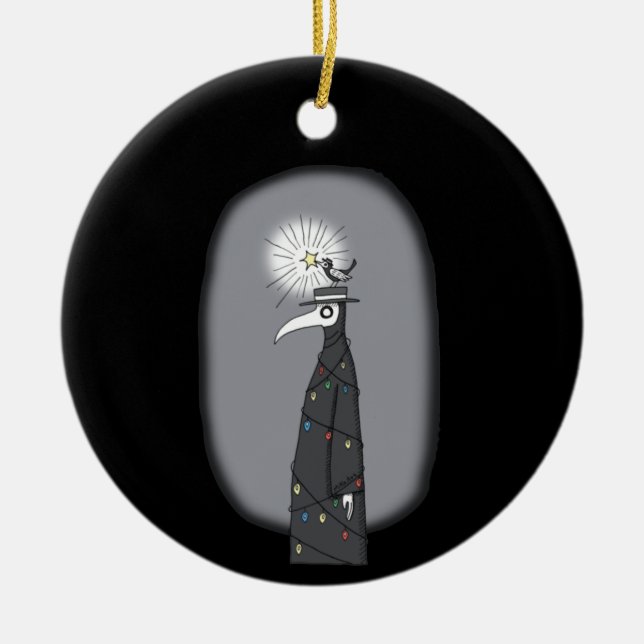 Ornamento de Navidad 2021 Personalizado de árboles (Frente)