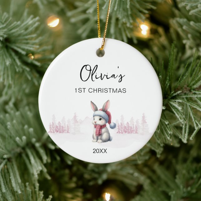 Ornamento de Navidad 2023 de Baby Girl (Árbol)