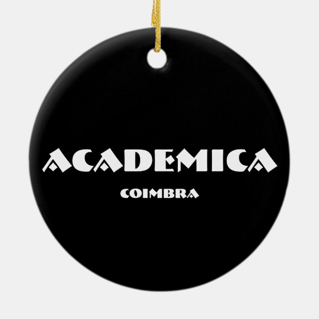 Ornamento de Navidad Académica Oval (Atrás)