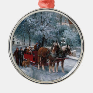 Ornamento de Navidad - Amante de Caballos