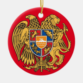 Ornamento de Navidad armenio* Escudo
