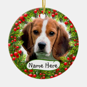 Ornamento de Navidad Beagle