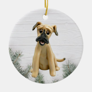 Ornamento de Navidad Black Mouth Cur