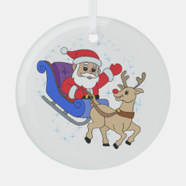 Ornamento de Navidad cerámico