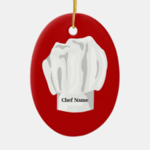 Ornamento de Navidad Chef