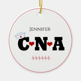 Ornamento de Navidad CNA personalizado