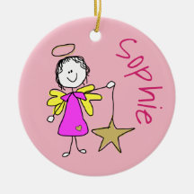 Ornamento de Navidad de Ángel