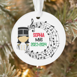 Ornamento de Navidad de Banda Marchante