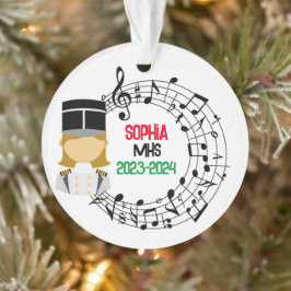 Ornamento de Navidad de Banda Marchante