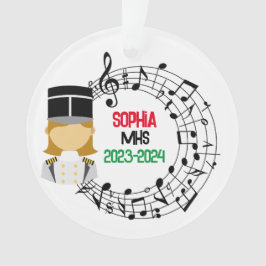 Ornamento de Navidad de Banda Marchante