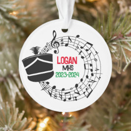 Ornamento de Navidad de Banda Marchante