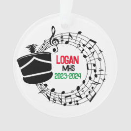 Ornamento de Navidad de Banda Marchante