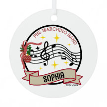 Ornamento de Navidad de Banda Marchante
