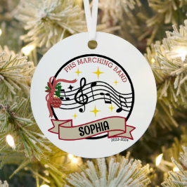 Ornamento de Navidad de Banda Marchante