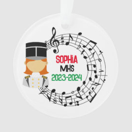 Ornamento de Navidad de Banda Marchante
