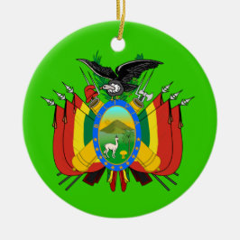 Ornamento de Navidad de BOLIVIA*